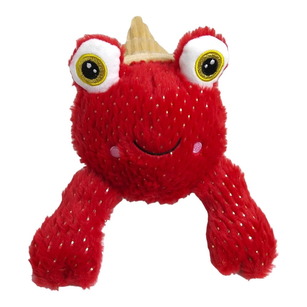 Red Hermit Crab Plush Stuffed Animal Crustacean Toy Valentine's Day